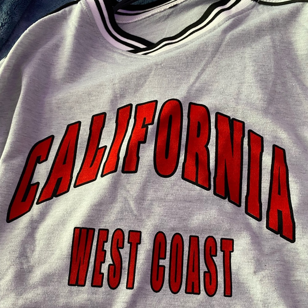thrifted california sweatshirt